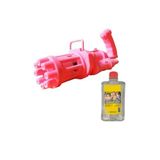 Bambapaw Pilli 19Cm 8 Ağız Köpük Tabanca Yedek Baloncuk Likit 500Ml