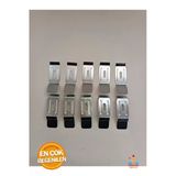 Bambapaw Stor Zebra Perde Metal Ayak Tavana Duvara Montaj Aparatı Kapalı Kasa 5 Cm Metal Portray 10 Adet