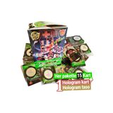 Bambapaw Süper Final Futbolcu Kartları 15 Kart + 1 Hologram Kart + 1 Hologram Taso - Süper Star Futbol Kart