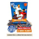Bambapaw Süper Final Futbolcu Kartları 50 Adet 100 Kart 2022 Futbol Oyun Kartları