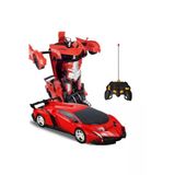 Bambapaw Uzaktan Kumandalı Robota Dönüşen Oyuncak Araba Ferrari