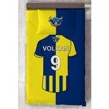 BAMBAŞKA MODA İsimli Taraftar/Forma Desenli Yatak Örtüsü MKTİYT-4087