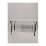 Bambeds Mobilya 60X120 Metal Ayaklı Masa Mutfak Masası Çalışma Masası Bilgisayar Masası