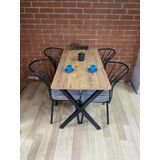 Bambeds Mobilya Masa Takımı, Yemek Masası, Mutfak Masası, Balkon Masası - 60X120