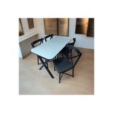BAMBEDS MOBİLYA X SANDAYE MUTFAK BALKON MASA TAKIMI 60X120