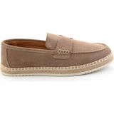 Bambi Beige Genuine Leather Men's Espadrilles E01698111102 - Bej