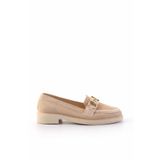 Bambi Bej Kadın Loafer Ayakkabı K01362245882
