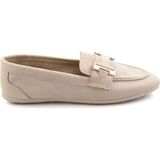 Bambi Bej Kadın Loafer Ayakkabı K01542380672