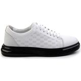 Bambi Beyaz Deri Erkek Sneaker E01081100303