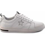 Bambi Beyaz Deri Erkek Sneaker E01398202703