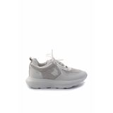 Bambi Beyaz Hakiki Deri Kadın Sneaker K01480111103