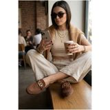 Bambi Chocolate Kadın Loafer Ayakkabı K01503727102