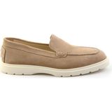 Bambi E01087112702 Bej Leather Erkek Loafer Ayakkabı