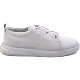 Bambi E01401083843 Beyaz Leather Erkek Casual Ayakkabı