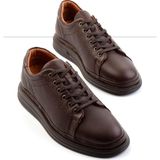 Bambi E01442056040 Kahve Floter Deri Erkek Casual Ayakkabı