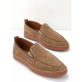 Bambi E01585691202 Tütün Süet Leather Erkek Casual Ayakkabı