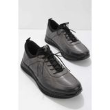 Bambi E016045306 Gri Leather Erkek Casual Ayakkabı