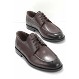 Bambi E01755122403 Leather Kahve Erkek Klasik Ayakkabı