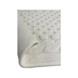 Bambi Ekru 2li Set Banyo Halısı Yıkanabilir, Kaymaz Taban