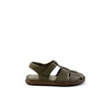 Bambi Haki Leather Erkek Sandalet E05433011043