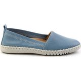 Bambi K01028031603 Kot Mavi Leather Kadın Casual Ayakkabı