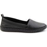 Bambi K01028031603 Siyah Siyah Leather Kadın Casual Ayakkabı