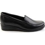 Bambi K01087230203 Siyah Leather Kadın Casual Ayakkabı