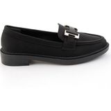 Bambi K01216100071 Siyah Kadın Loafer Ayakkabı