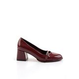 Bambi K01231468998 Bordo Kadın Klasik Topuklu Ayakkabı
