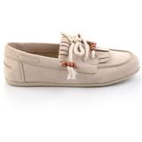 Bambi K01566004872 Bej Kadın Loafer Ayakkabı