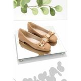 Bambi K01641121409 Camel Kadın Loafer Ayakkabı