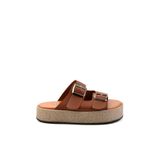 Bambi K04423050103 Taba Leather Kadın Terlik