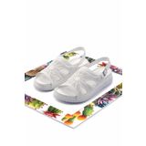 Bambi K05278204403 Beyaz Leather Kadın Sandalet