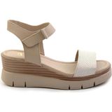 Bambi K05465048503 Nude Leather Kadın Sandalet