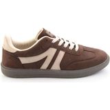 Bambi Kahve Bej Kadın Sneaker K01093400672 - Kahverengi - Bej