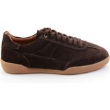 Bambi Kahve Hakiki Deri Erkek Sneaker E01396002402
