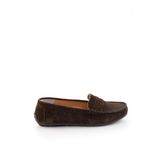 Bambi Kahve Hakiki Deri Kadın Loafer Ayakkabı K01045035702