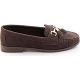 Bambi Kahve Kadın Loafer Ayakkabı K01140006271