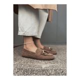 Bambi Kahve Kadın Loafer Ayakkabı K01566004972