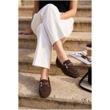 Bambi Kahve Kadın Loafer Ayakkabı K01688012872