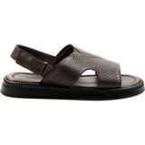 Bambi Kahve Leather Erkek Sandalet E05557240643