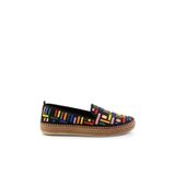 Bambi Siyah Çok Renkli Kadın Espadril K01309600504
