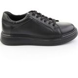Bambi Siyah Hakiki Deri Erkek Sneaker E01089006541