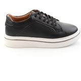 Bambi Siyah Hakiki Deri Erkek Sneaker E01595142043