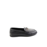 Bambi Siyah Hakiki Deri Kadın Loafer Ayakkabı K01821097203