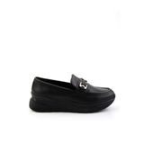 Bambi Siyah Kadın Loafer Ayakkabı K01179769709