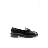 Bambi Siyah Kadın Loafer Ayakkabı K01216401398