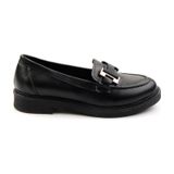 Bambi Siyah Kadın Loafer Ayakkabı K01257050009 Siyah