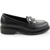 Bambi Siyah Kadın Loafer Ayakkabı K01257050309