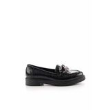 Bambi Siyah Kadın Loafer Ayakkabı K01257067011